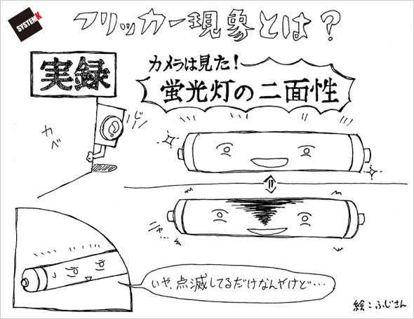 フリッカー現象とは