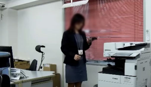 人の動作を検知