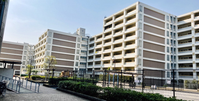顔認識システム SenseNebulaの活用シーン　団地