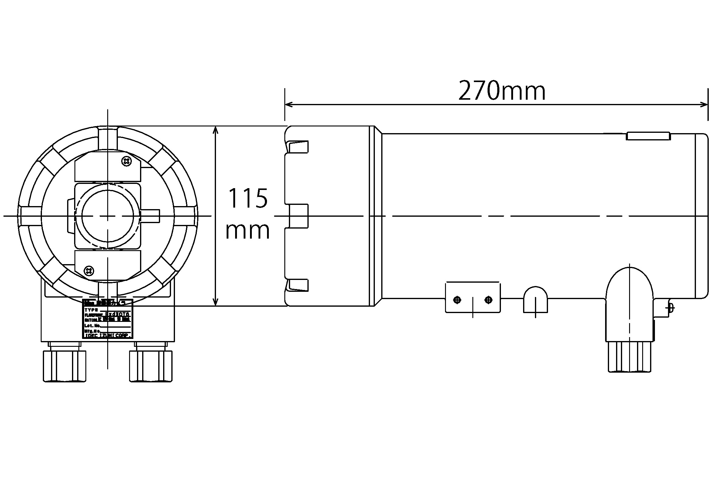 XD-500IP-2M 図解1