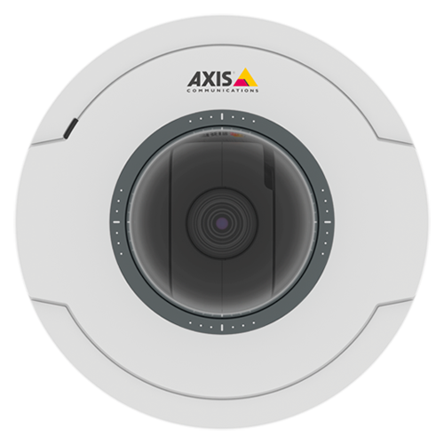 PTZカメラAXIS M5054 PTZの正面から見た製品画像