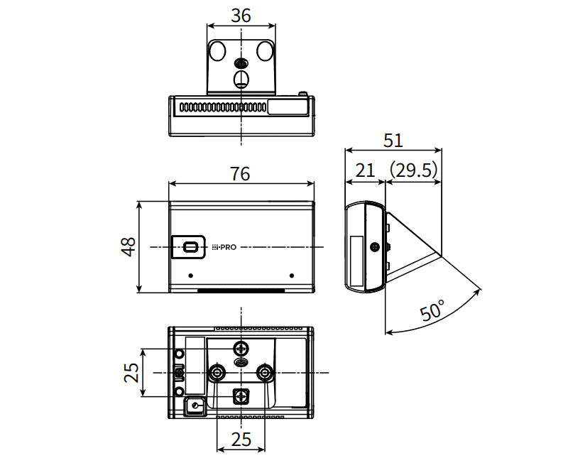 WV-S7130WUX製品図解