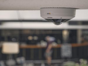 camera mounted on ceiling