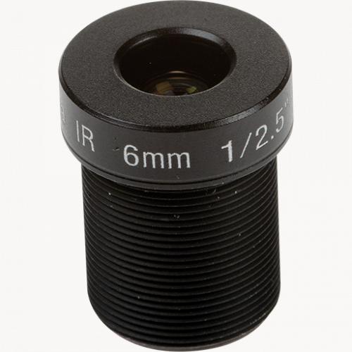 AXIS レンズ M12 メガピクセル 6.0 mm, F1.6
