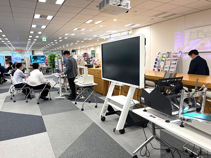 展示会の様子
