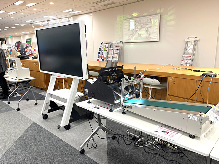 展示会の様子