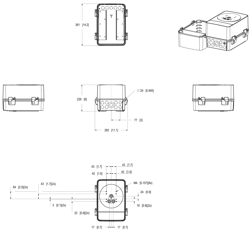 AXIS TQ1817-VE Surveillance Cabinet