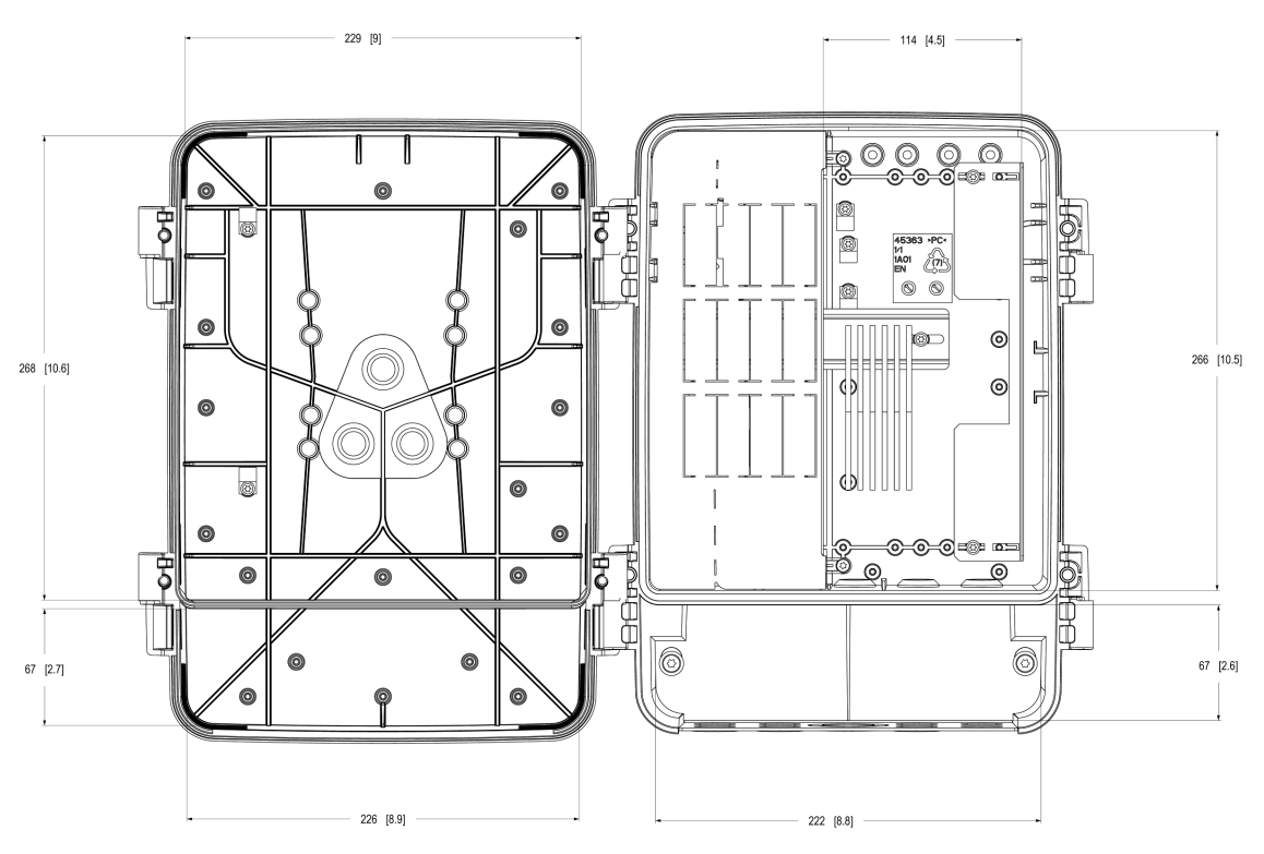 AXIS TQ1817-VE Surveillance Cabinet