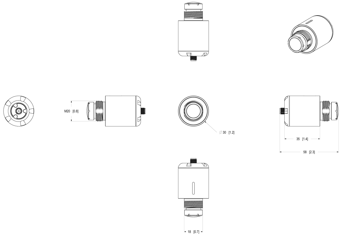 AXIS F2137-RE Fisheye Sensor