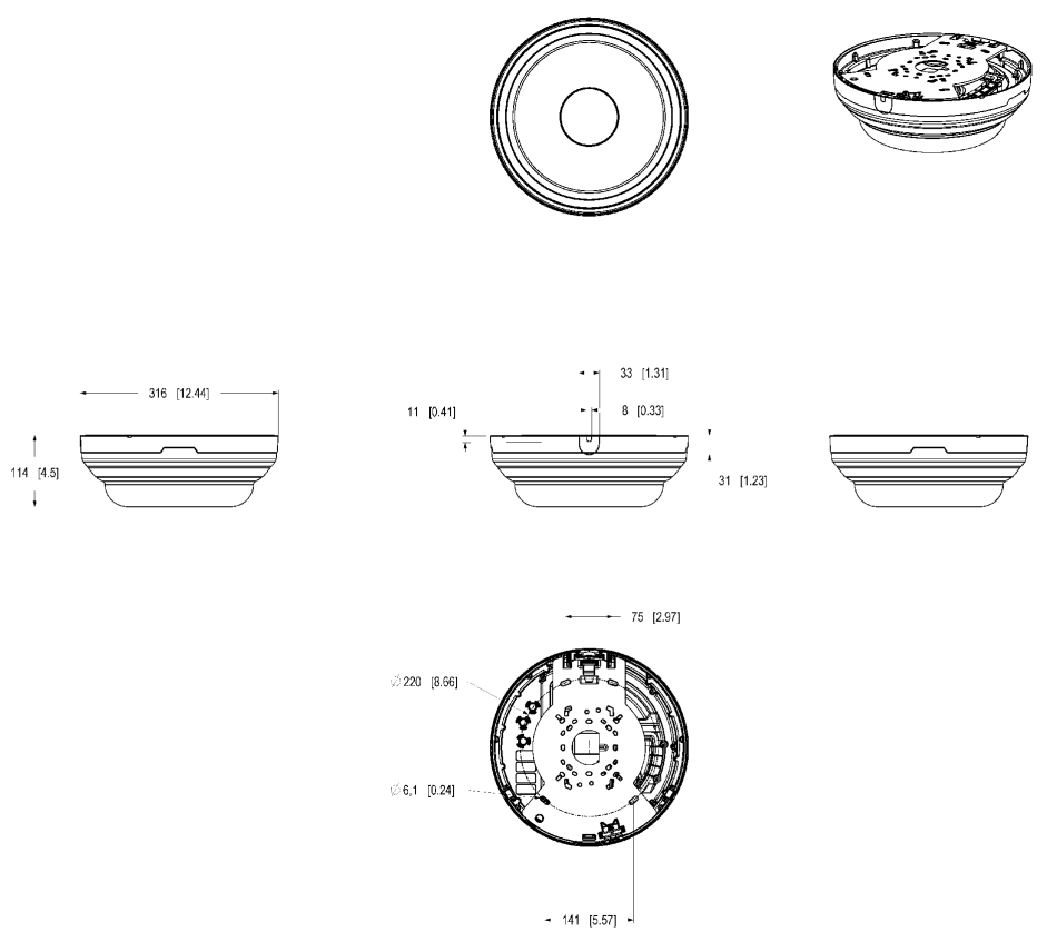 AXIS P3747-PLVE Panoramic Camera
