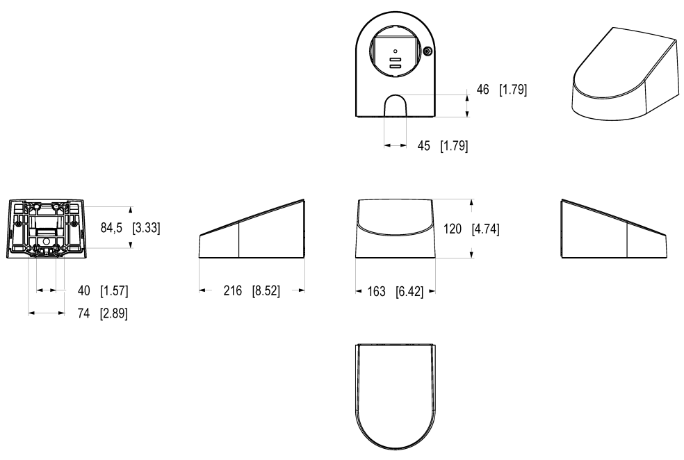 AXIS TP3005-E Wall Mount