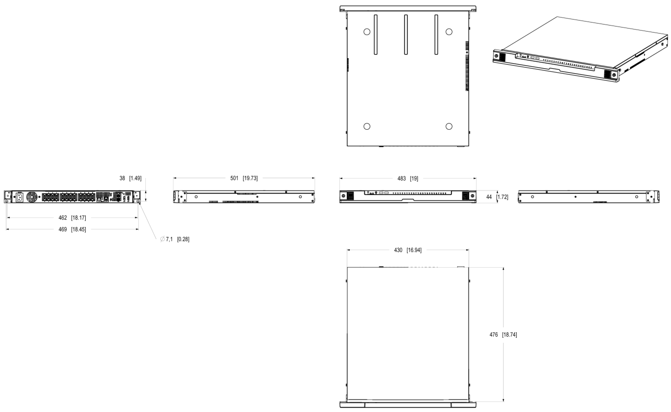 AXIS Camera Station S2216 Mk II Rack Appliance