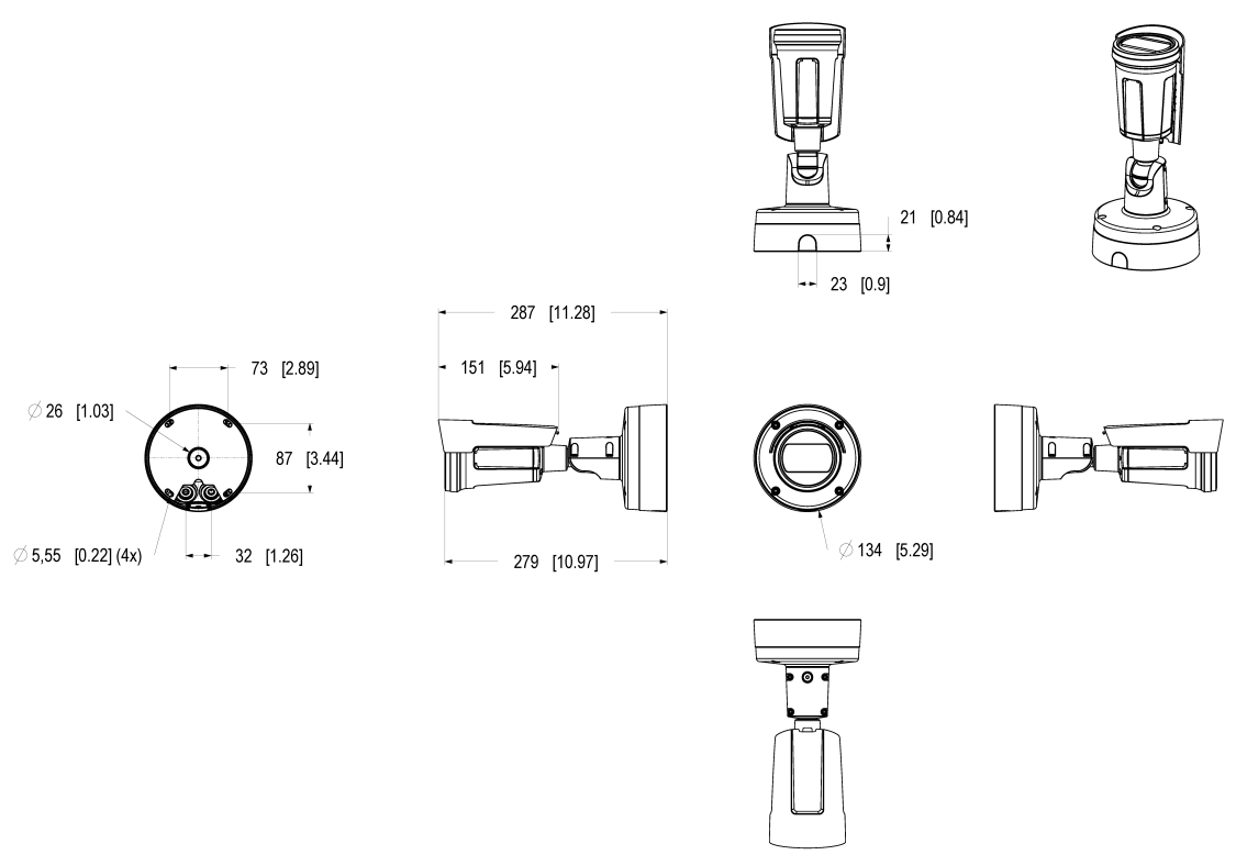 AXIS P1475-LE Bullet Camera